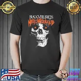 Halloweekend skull art black veil brides shirt