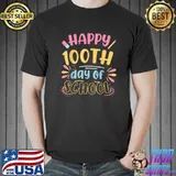 Happy 100th Day Of School Student Gift 100 Pencils Of School T-Shirt