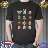 Happy Chinese New Year 2023 Year Of The Rabbit Zodiac Lunar Animals T-Shirt