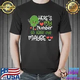 Here's My Number So Kale Me Maybe Valentine's Day T-Shirt