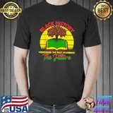 Honoring Past Inspiring Future Book Tree Vintage Black History Month T-Shirt