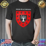 House blackwood coat of arms heraldry sigil game of thrones house of the dragons shirt