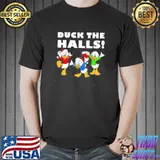 Huey dewey and louie duck the halls disney Donald ducktales classic shirt