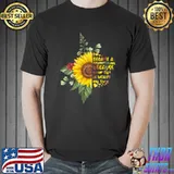 I Became A Paraprofessional Because Your Life Sunflower Back To School Paraprofessional Lover T-Shirt