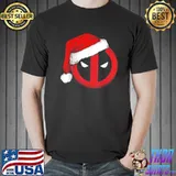 Icon santa hat deadpool santa christmas shirt