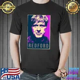 Illustration pop art robert redford shirt