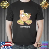 I'm Hungry Cat Eating Pizza T-Shirt