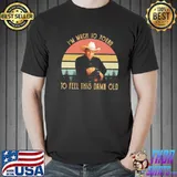 I'm much to young to feel this damn old vintage garth brooks shirt