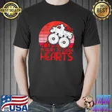I'm Ready To Crush Hearts Monster Truck Toddler Vintage Valentine's Day T-Shirt