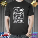 I've got friends in low places garth brooks concert tour vintage design classic shirt