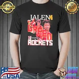 Jalen green htown rockets no 4 basketball shirt