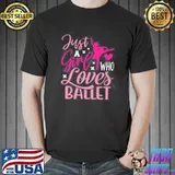 Just a girl who loves ballet design classic shirt