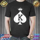 King And Queen Couples Hearts Matching Valentine's Day Cute T-Shirt