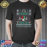 Kwanzaa cekebration ugly pattern classic shirt