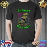 La Fievre Del Futbol Soccer Watercolor T-Shirt