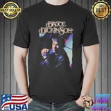 Lead vocalist of iron maiden bruce dickinson graphic classic shirt