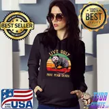 Live Ugly Fake Your Death Vintage Ugly Possum T-Shirt Hoodie