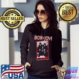 Livin' on a prayer bon jovI rock music classic s Hoodie