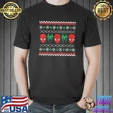 Mask spider man ugly christmas shirt