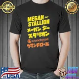 Megan thee stallion crunchyroll merch cr loves megan thee stallion shirt