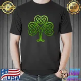Mens St Patricks Day Irish Celtic Knot Shamrock Ireland T-Shirt