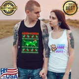 Merry catmas with ugly family pajama matching christmas T-Shirt Tank Top