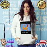 Momma Ducky Knows Best Swimming Design T-Shirt Hoodie