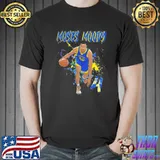 Moses moody cartoon design basketball classic shirt