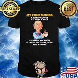 My four moods I need coffee a nap a vacation dr.seuss shirt