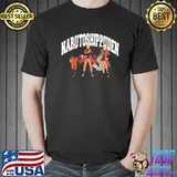 Naruto shippuden white logo design classic shirt