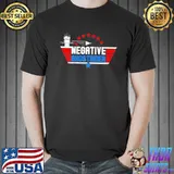 Negative ghost rider top gun maverick logo shirt