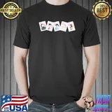 Netflix alice in borderland characters cards fanart shirt
