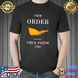 New order true faith 1963 shirt