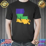 New Orleans Mardi Gras Costume Crawfish Louisiana Nola Party T-Shirt