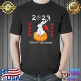 New Year 2023 Year Of The Rabbit Chinese Year Zodiac 2023 Cake T-Shirt