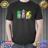Nordic Gnomes Mardi Gras Mask New Orleans Tomte T-Shirt