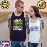 Oh No I Picked The Wrong White Elephant Colorful T-Shirt Tank Top