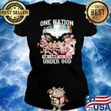 One Nation Under God Portland Blazers Shirt Ladies tee