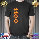 Orange 1400 trippie redd logo classic shirt