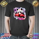 Panda Boxing Cool Animal Lover Gloves Boxer Fan T-Shirt