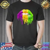 Party Carnival Gifts Lips Mardi Gras T-Shirt