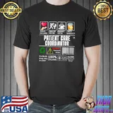 Patient Care Coordinator Complex Characters Coffee & Whiskey Premium T-Shirt