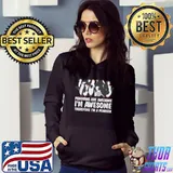 Penguins Are Awesome I'm Awesome Therefore I'm A Peinguin T-Shirt Hoodie