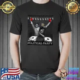 Political Party Desantis & Trump Drinking Republican DJs T-Shirt