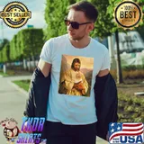 Pomeranian dog and Jesus lover funny graphic classic shirt