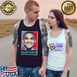 Portrait of jalen hurts hope art s Tank Top