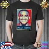 Portrait of jalen hurts hope art shirt