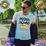 Potato Squad I Love Potatoes Vegetarian Team T-Shirt