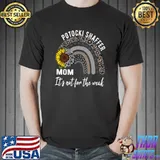 Potocki Shaffer It's Not For The Weak Rainbow Leopard Sunflower Syndrome Awareness Apparel T-Shirt