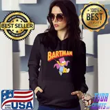 Purple bart simpson bartman the Simpsons s Hoodie
